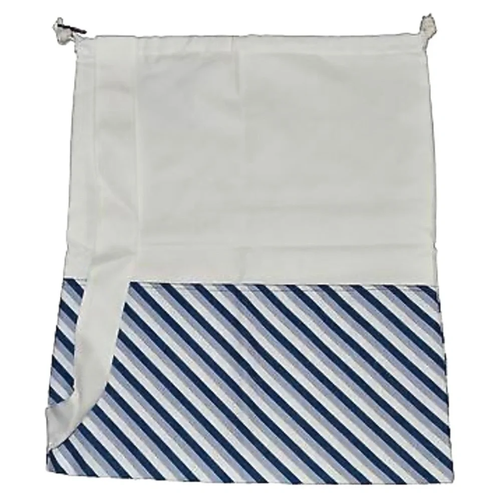 Discontinued Vineyard Vines Navy Striped Canvas Laundry Bag